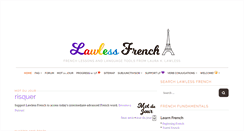 Desktop Screenshot of lawlessfrench.com